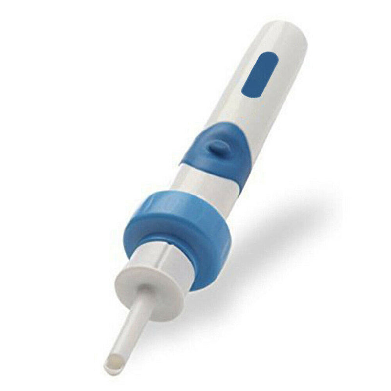 Safety Electric Cordless Vacuum Ear Cleaner Wax Remover Painless Cleaning New