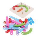 Movable Geometric Geoboard Geometry Board Math Game Educational