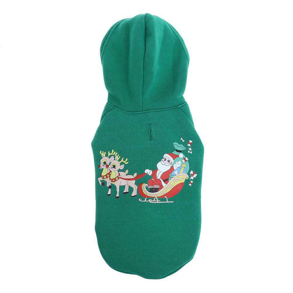 Pet dog Christmas dress Teddy Bears Christmas jacket Cotton pet sweater