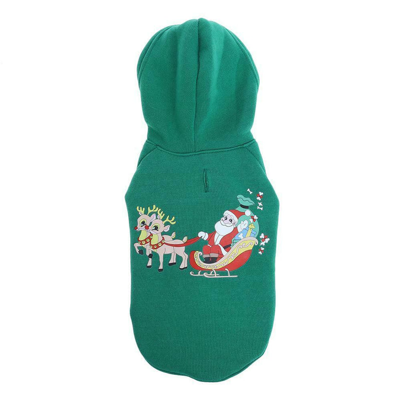 Pet dog Christmas dress Teddy Bears Christmas jacket Cotton pet sweater