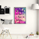 5D DIY Full Drill Diamond Painting Letter Cross Stitch Embroidery Mosaic