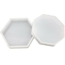 5X(Geometric Design Concrete Coasters Molds Tea Cup Holder Molds Cement Co Z6C6)