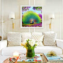 DIY Diamond Embroidery Peacock Painting for Home Decoration