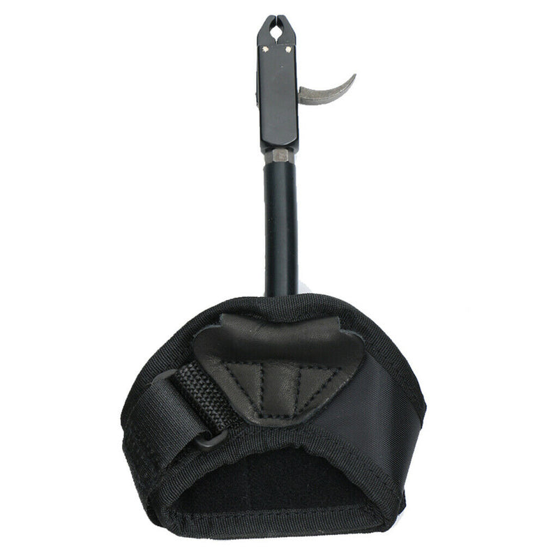 Adjustable Wrist Buckle Strap Arrow Bow Release Aid Caliper Archery
