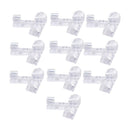40x Self Adhesive ClearWire Tie Cable Clip Holder For Car Dash Cam