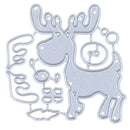 Christmas Deer Metal Cutting Dies Craft dies for Scrapbooking DIY card makin 3C