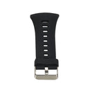 2Pack Silicone Rubber Wrist Strap Band & Metal Buckle For Ambit 3 2 1 Black