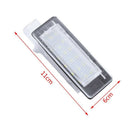 Car Led License Plate Lights Lamp For Renault Espace Mk4 Scenic Mk2 Laguna