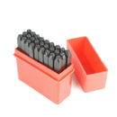 36*Alphabet Numbers Stamps Craft Set Letters Punch Steel Metal Leather Tool Case