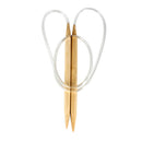 9Pcs Wooden Knitting Needles Circular Crochet Hooks Crocheting Notions Tools