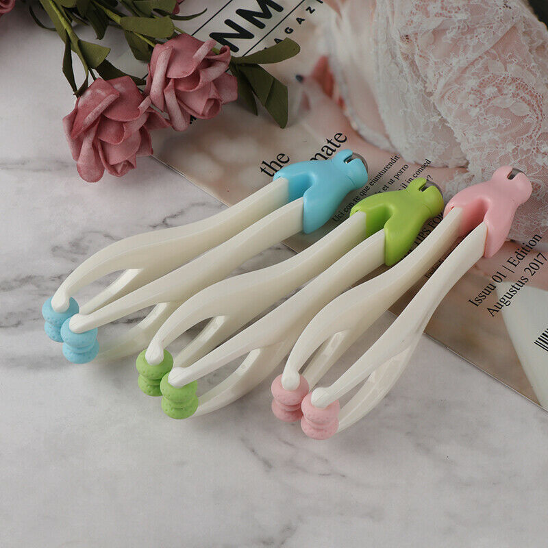 2 In 1 Massage Dual Rollers Rolling Finger Hand Joints Massager Anti CelluliJ Kw