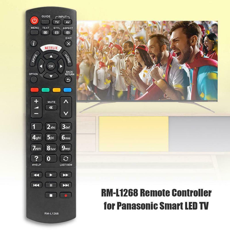 Smart LED TV Remote Control RM-L1268 for Panasonic Netflix N2Qayb00100  K1B