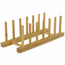 Dish Rack Wood Dish Rack plate rack Tableware holder W5X7 Chen Board C2I1