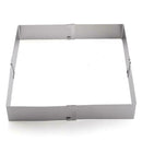Adjustable Square Mousse Cake Mold Stainless Steel Dessert Baking Mould
