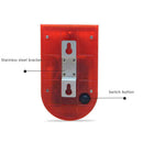 6 Flash LED Farmers Villa Solar Sound and Light Alarm Everlasting Power O8V2