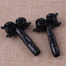 Pair Headlight Washer Nozzle Spray L + R Fit for VW EOS Jetta Golf Left + Right