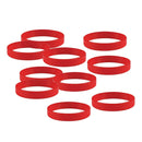 20pcs Bulk Wristband Rubber Silicone Bracelet Sports Fashion Jewelry Band