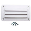 ABS Plastic Louvered Vent Ventilation for Boat, Caravan & RV 14cm x 7.9cm