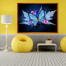 Butterfly â€‹5D Round Diamond Painting Embroidery DIY Cross Stitch Home Decor