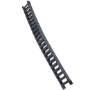 Machine Tool 25 x 77mm Black Cable Wire Carrier Drag Chain Nested