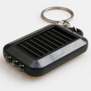 Portable Solar Power 3 LED Lamp Flashlight Torch Key Chain Y9K0