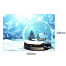 5D DIY Full Drill Diamond Painting Snow View Cross Stitch Embroidery Craft