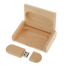 32gb Flash Memory Stick High Capacity USB Disk With Wooden Case