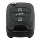 Remote Folding Key Shell Case 3-Buttons Fob For Hyundai I20 I30 IX35 I35 Un B3T7