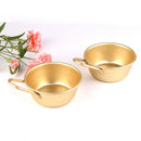 Korean   Rice Wine Makgeolli Aluminum Liquor Bowl with Handle