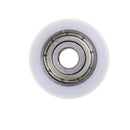 1 Nylon Plastic Carbon Steel Pulley Wheels Roller Groove Ball Bearing SE