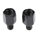 Motorcycle or Scooter Mirror Adapters - RH 10mm to 10mm Clockwise Threaded