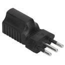 250V 10A Three Round Pin Extension Plug Embedded Plug Male to 5-15R Female
