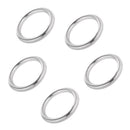10x Stainless Steel Rings Stainless Steel O  Polished Stainless