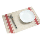 Placemats Heat-resistant Placemats Stain Resistant Anti-skid Washable PVC T B7V8