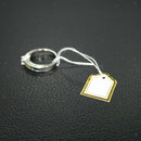 500x Square Paper Clothing Display Labels Price Tags With Tied String Supply