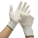6 Pairs White Cotton Gloves Tinting Application Tools For Car Wrap Vinyl mnh
