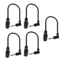 5 Pcs Guitar Effect Pedal DC Cable For Electric Guitar Replacement Accessory