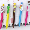 Cute Cartoon Animals Ball Pen Needle Tip Black Novelty Students Pattern Gif M1W7