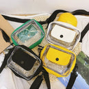 4X(Women Transparent Versatile Messenger Bag Shoulder Fashion Bag CrossbodyI3G3)