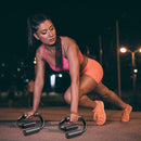1 Pair Push Up Bars Stand Foam Handles for Chest Press Pull Gym Fitness Exercise