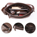 Leinasen Men Handbag Briefcase Men'S Shoulder Bag Male Messenger Bags Desig J5N5