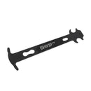 Portable Bicycle Repair Tools Chain Wear Indicator Tool Chain Checker Black