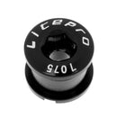 Alloy 8mm Bike Chainwheel Bolt Bike Single Chain Wheel Crank Arm Screw Black