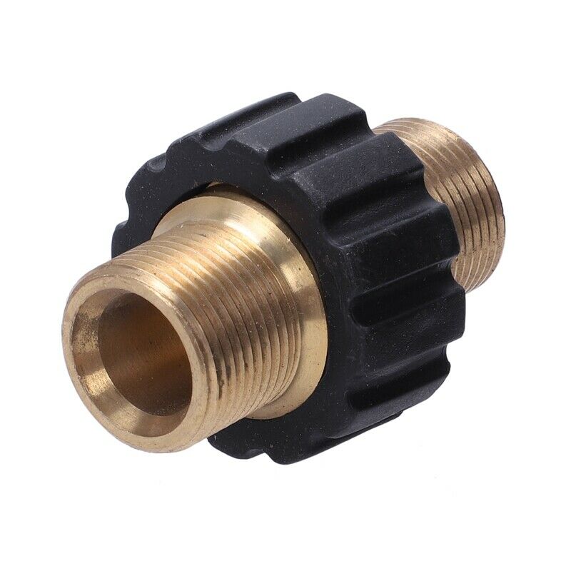 Pressure Washer Hose Quick Connector, M22 Metric Male Thread Fitting, TWIS3