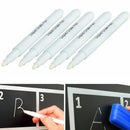 1x White Liquid Chalk Pen/Marker For Glass Windows Chalkboard Blackboard Us Q6H5