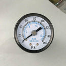 New 0-160psi 0-10bar Hydraulic Water Pressure Gauge 40mm Dial Meter 1/8 HJG XVJ