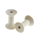 10PCs Empty Wooden Bobbin Spools For Thread Wire Needlework 47mmx31mmME