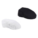 Newsboy Baker Boy  Blinder Chef Cap Kitchen Restautant Hat Black White