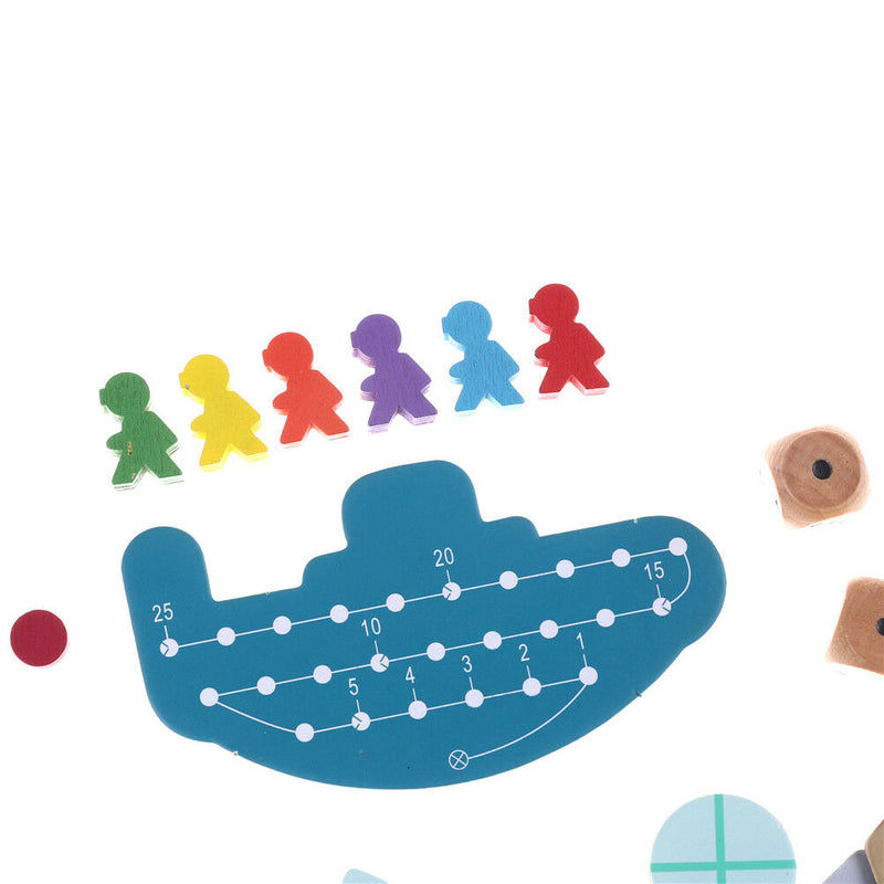 Deep Sea Adventure Board Game with English Instructions Cards Game 2-6 Player MO