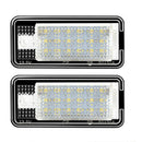 2pcs LED License Plate Number White Lights For Audi A3 S3 A4 S4 A6 C6 A8 URL